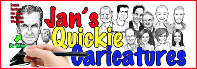 Jan's Quickie Caricatures